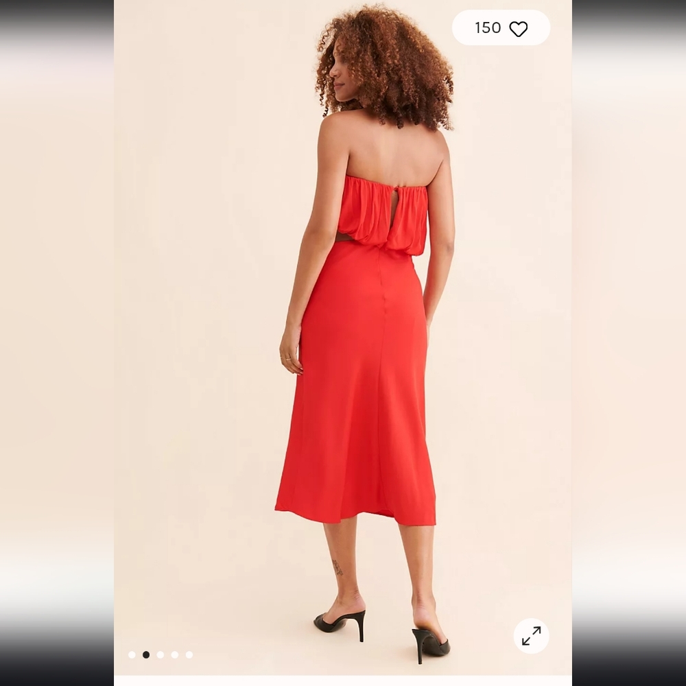 Third Form Overflow 2.0 Strapless Ruby Dress - image 2